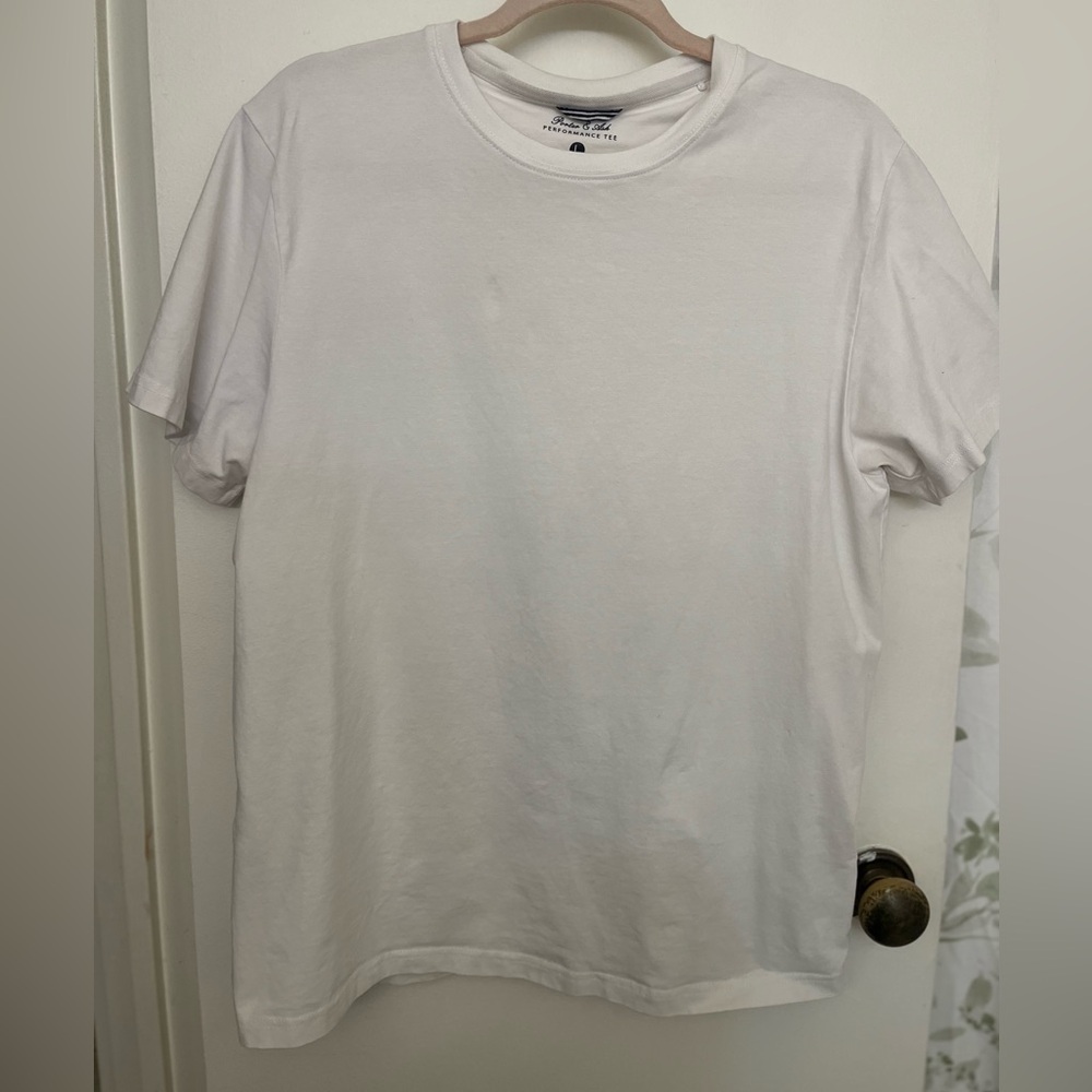 Men's White Short Sleeve Tee